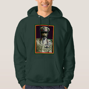 Lion of Judah Jah Army INI Haile Selassie Rasta Hoodie