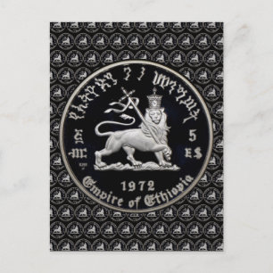 Lion of Judah - Jah Rastafari - Postcard