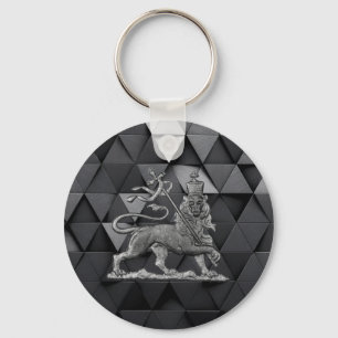 Lion of Judah Jah Rastafari Rasta Reggae Roots INI Key Ring