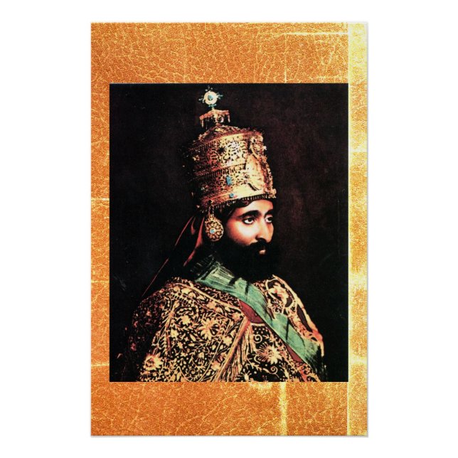 Lion of Judah Jah Rastafari Reggae Roots Poster (Front)