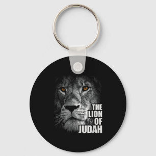 Lion Of Judah Jesus Christian Faith Over Fear Prem Key Ring