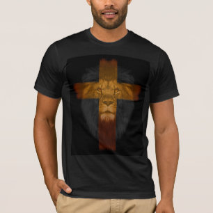 LION OF JUDAH JESUS Christian T-shirts