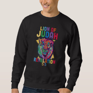 Lion of Judah Judah Hebrew Israelite Clothing Sweatshirt