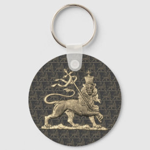 Lion of Judah Keychain Rasta Keychain