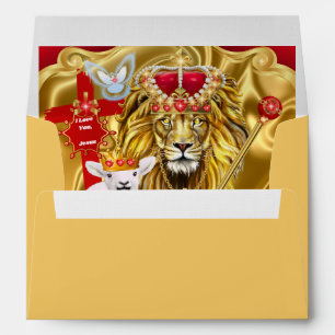 Lion Of Judah Lamb Of God Matching Envelopes