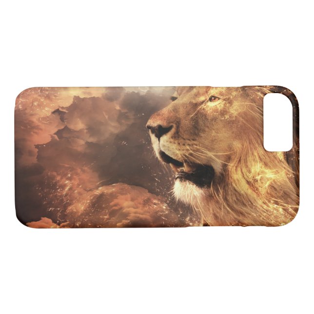 Lion of Judah - Lion - Rastafari - iPhone Case (Back (Horizontal))