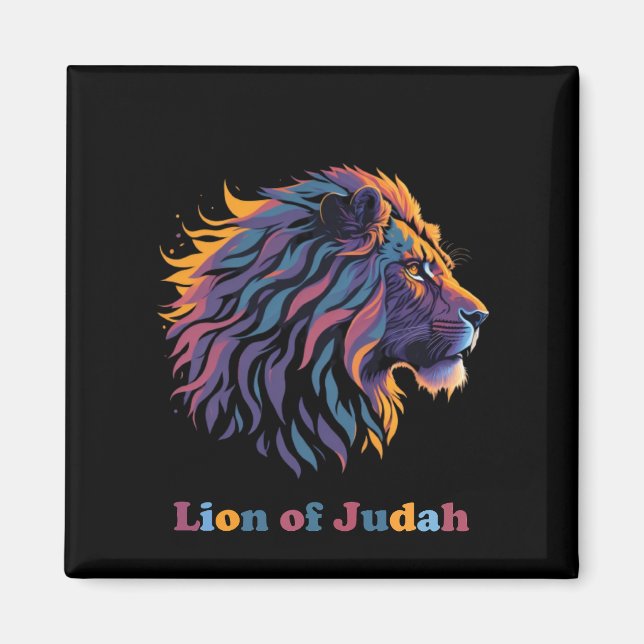 Lion of Judah Magnet (Front)