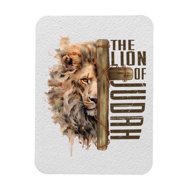 Lion of Judah Magnet (Vertical)