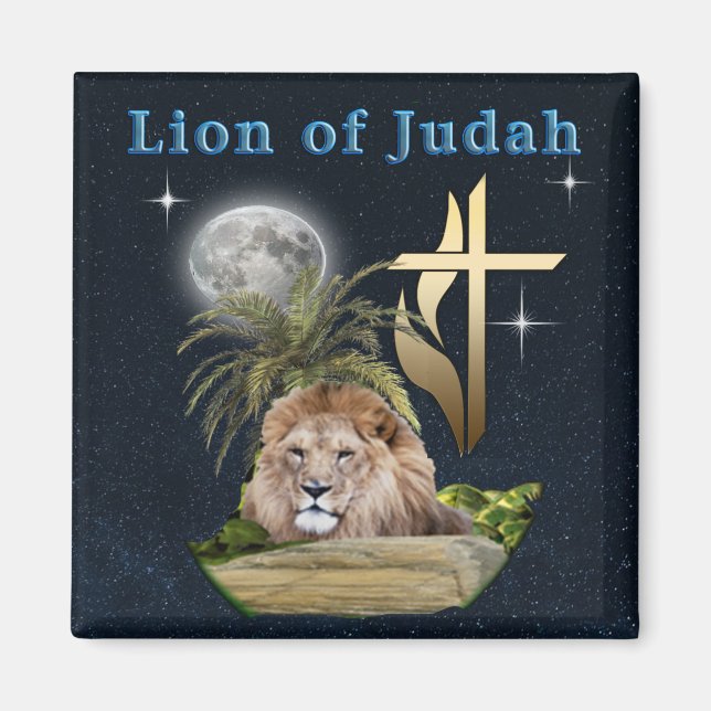 Lion of Judah Magnet (Front)
