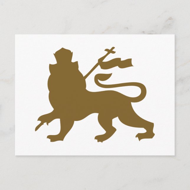 Lion of Judah Postcard (Front)