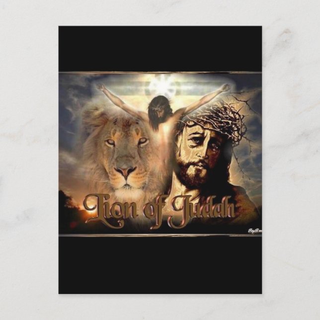 Lion of Judah Postcard (Front)