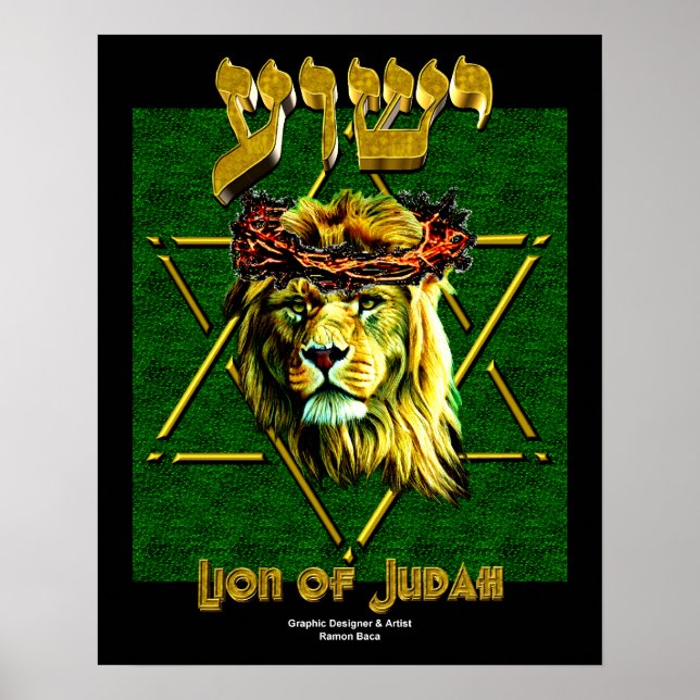 Lion of Judah Poster (Front)