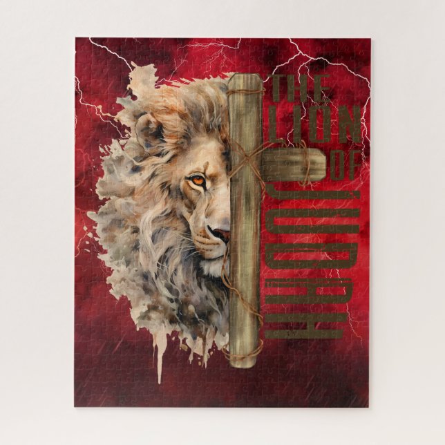 Lion of Judah Puzzle (Vertical)