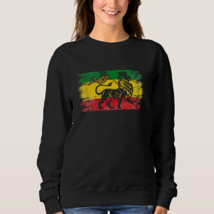 Lion of Judah Rasta Ethiopian Reggae Old Ethiopia Sweatshirt