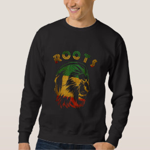 Lion Of Judah Rasta Rastafari Reggae Jamaica Sweatshirt