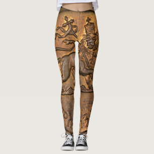 Lion of Judah - Rasta Reggae - Yoga Leggings