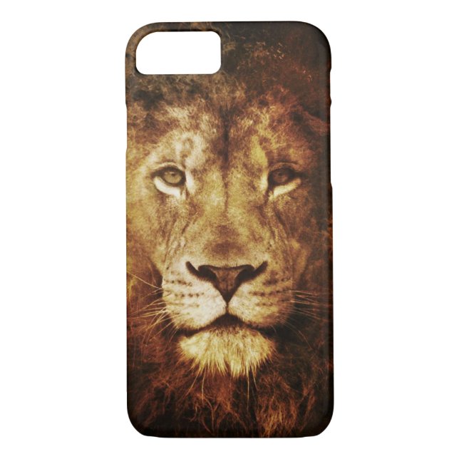 Lion of Judah - Rastafari - iPhone Case (Back)