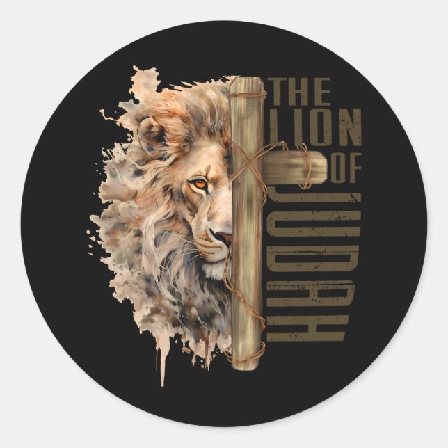Lion of Judah Stickers (Front)