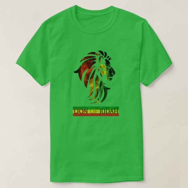 LION OF JUDAH T-Shirt (Design Front)