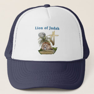 Lion of Judah Trucker Hat