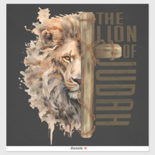 Lion of Judah Vinyl Sticker