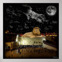 Lion Of Judah Western Wall