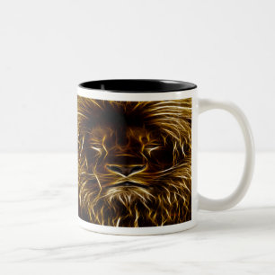 Lion of Light Two-Tone Coffee Mug