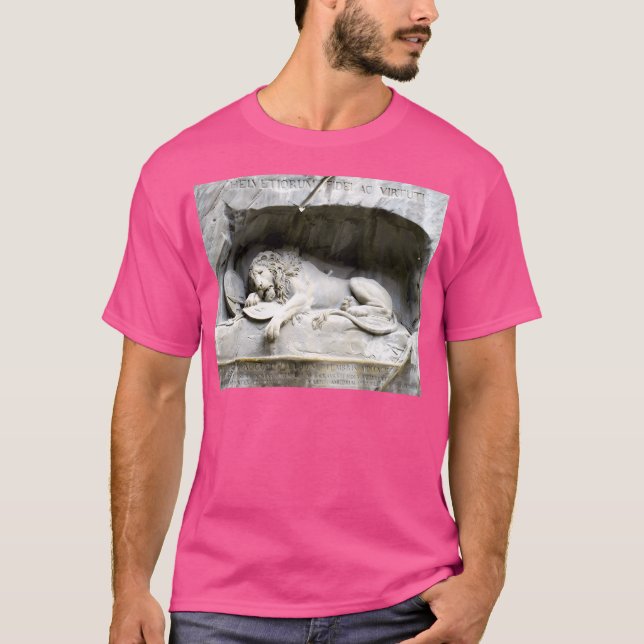 Lion Of Lucerne T-Shirt (Front)