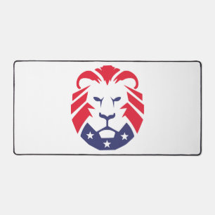 Lion of Patriots Desk Mat