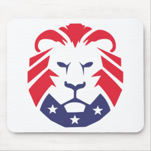 Lion of Patriots Mouse Mat