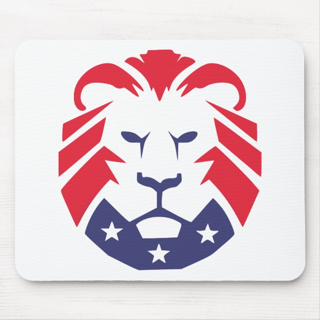 Lion of Patriots Mouse Mat (Front)