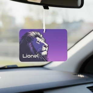Lion of the 80's Personalised Car Air Freshener