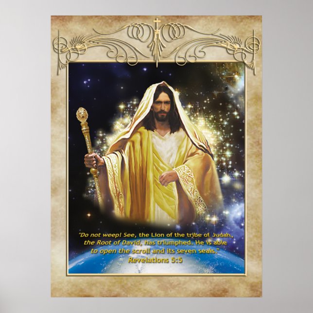 Lion Of The Tribe Judah Poster (Front)