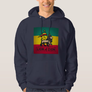 Lion of Zion - Haile Selassie - Judah Hoodie
