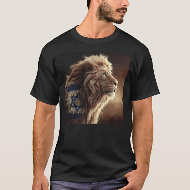 Lion of Zion hoodie T-Shirt (Front)