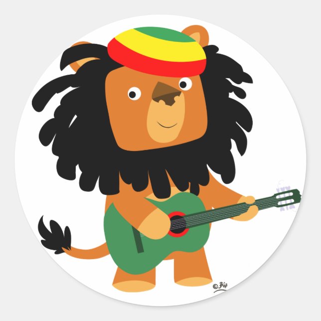 Lion of Zion sticker (Front)