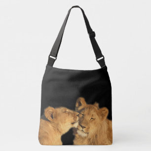 Lion Pair tote (cross-body bag)