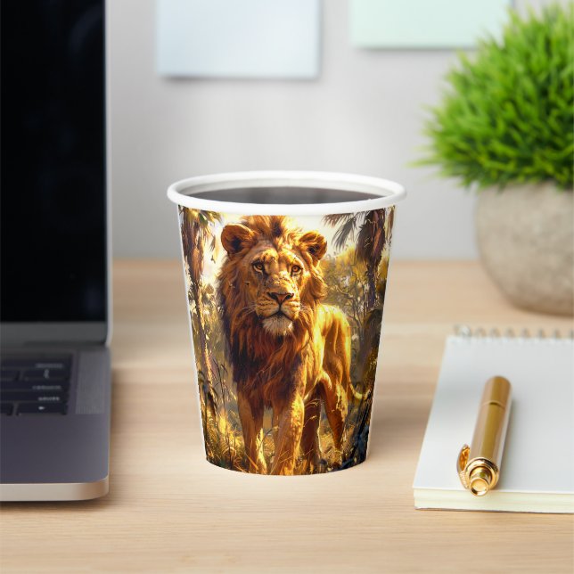Lion Paper Cups (Insitu)
