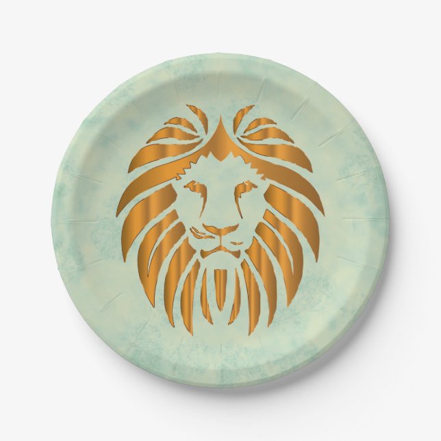 Lion Paper Plate (Front)