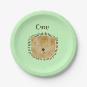 Lion Paper Plates