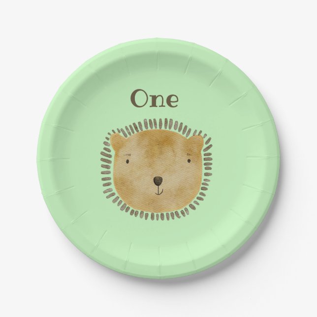 Lion Paper Plates (Front)