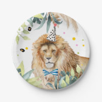 Lion Party Animals Jungle Birthday Safari