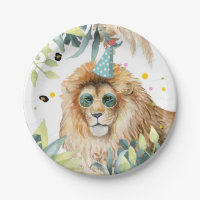 Lion Party Animals Jungle Birthday Safari