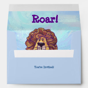 Lion Party Centre Envelopes