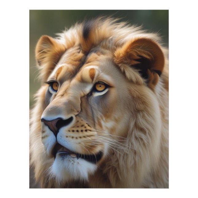 Lion Photo Print (Front)