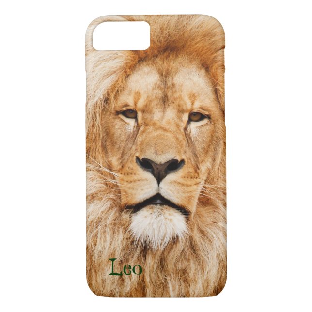 Lion Photograph iPhone 7 case Phone Case (Back)