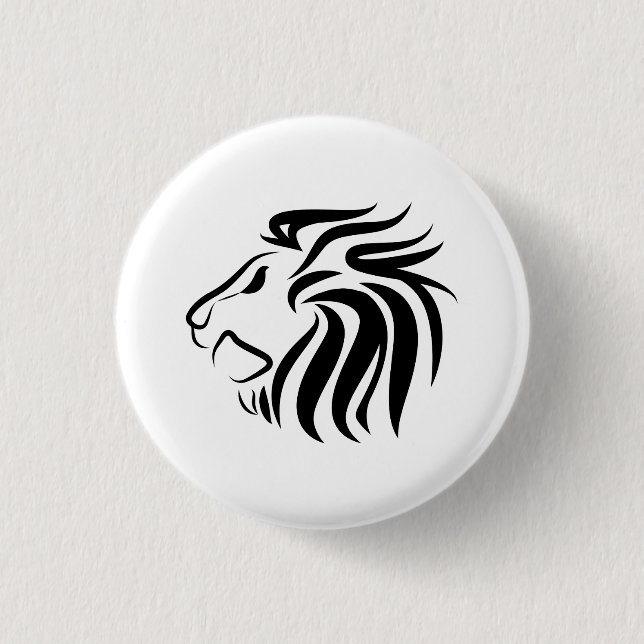 Lion Pictogram Button (Front)