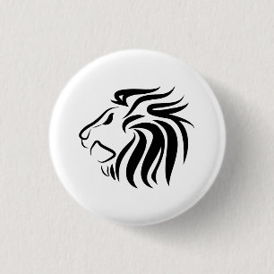 Lion Pictogram Button