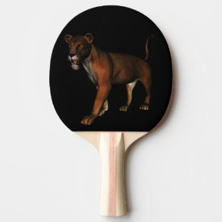 lion ping pong paddle