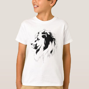 Lion Portrait (black) T-Shirt